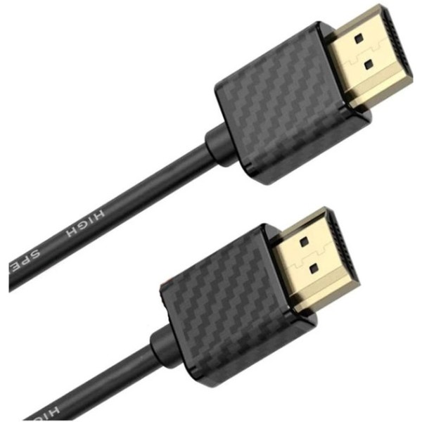 Фото - Кабель HDMI Earldom HDMI-HDMI ET-W24 4K/2M Black (HD-000006)